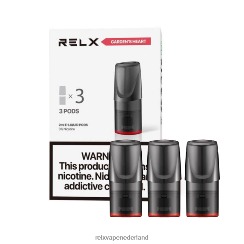 RELX Classic peulen hart-aardbei uit de tuin PHRB127 RELX Vapes Review