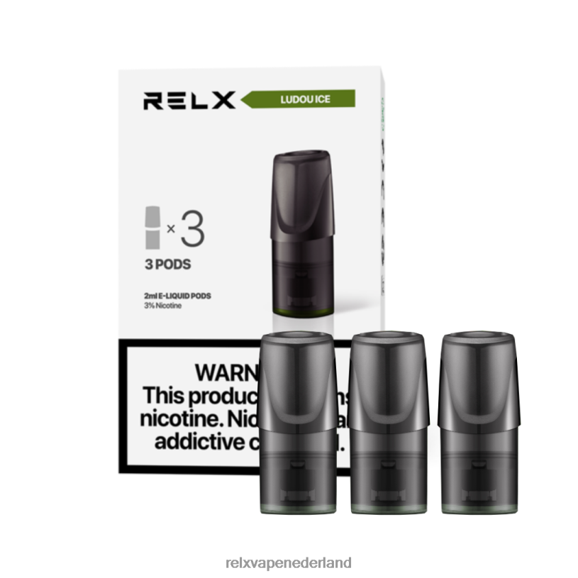 RELX Classic peulen ludou ijsgroene boon PHRB128 RELX Vape Shop