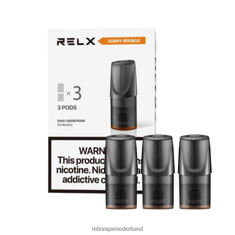 RELX Classic peulen zonnige sprankelende oranje frisdrank PHRB131 RELX Store