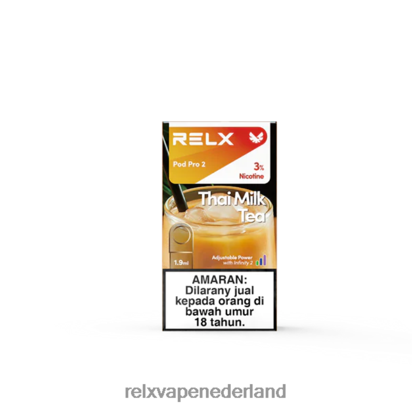 RELX pod pro 2 - 3 pods Thaise melkthee PHRB117 RELX Vapes Review