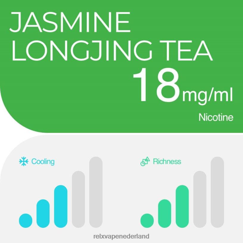 RELX pod pro - 2 pods jasmijn longjing thee PHRB11 RELX Vape Nederland