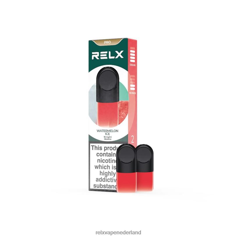RELX pod pro - 2 pods watermeloen ijs PHRB7 RELX Vape Shop