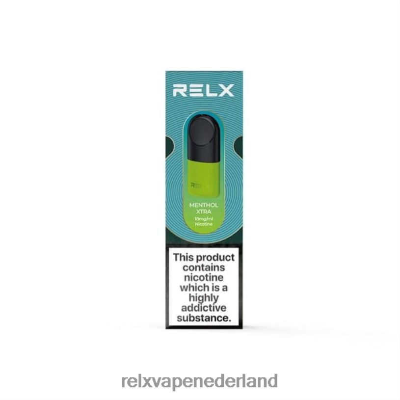 RELX peul menthol extra PHRB32 RELX Amsterdam