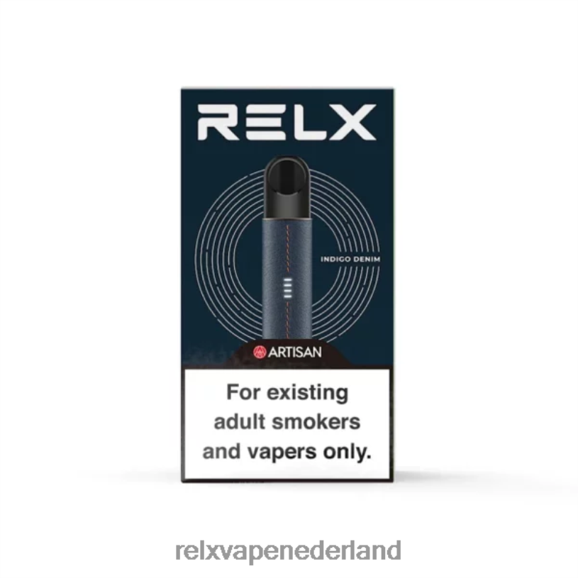 RELX Infinity Plus Artisan apparaat donkerblauw PHRB75 RELX Vape Sabores
