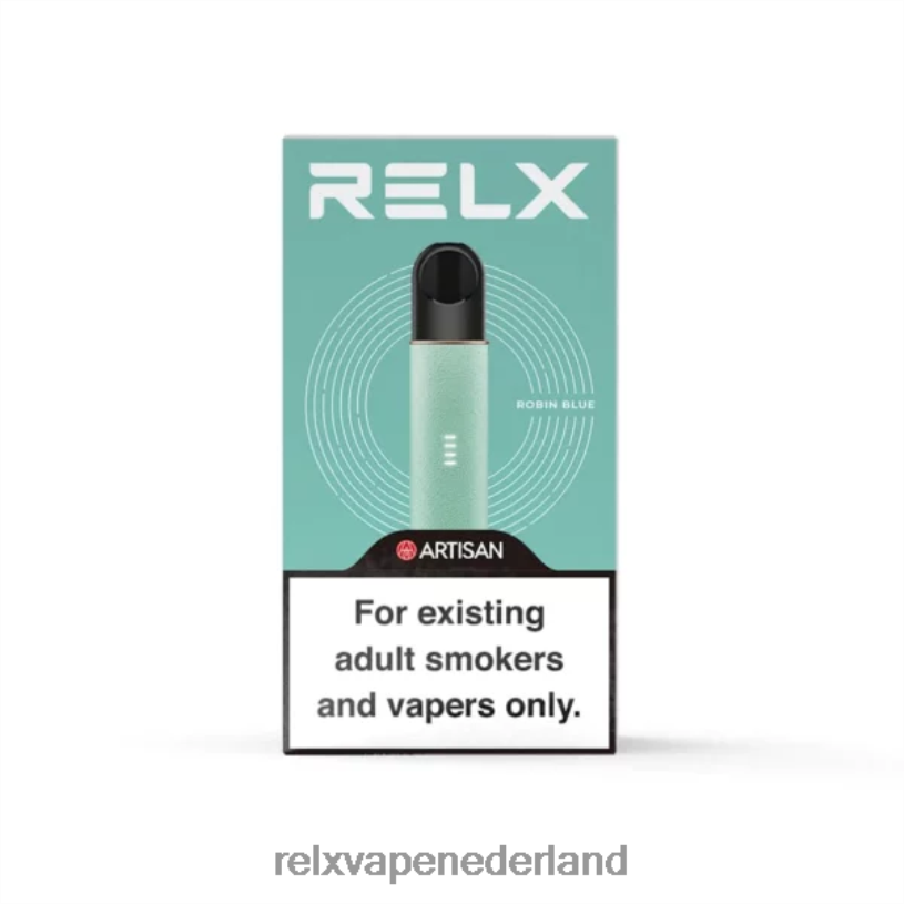 RELX Infinity Plus Artisan apparaat roodborstje blauw PHRB76 RELX Vape Pods