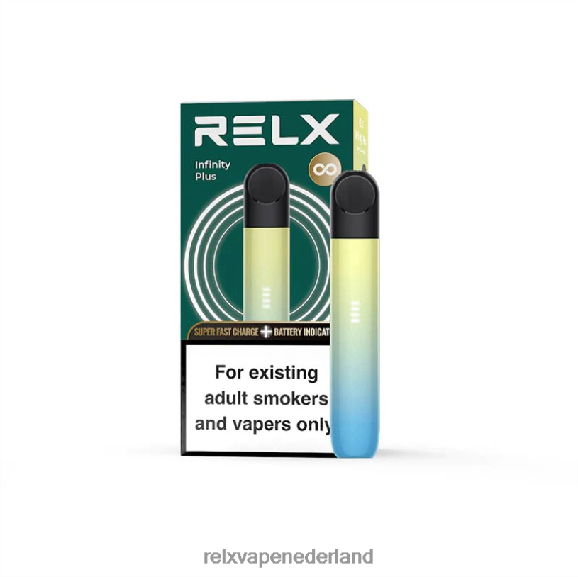 RELX Infinity plus blauw Geel PHRB79 RELX Pods Nederland