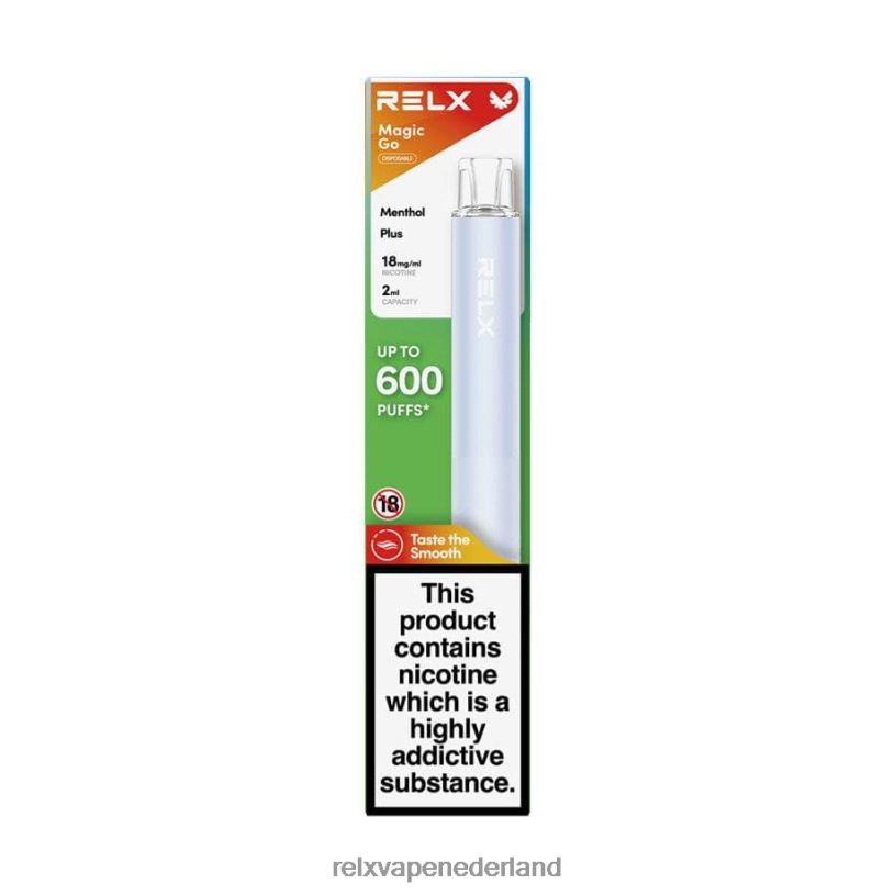 RELX MagicGo ga600 menthol plus PHRB41 RELX Store