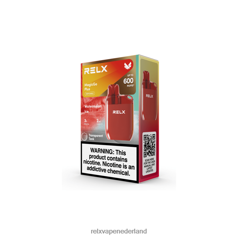 RELX MagicGo plus sa600 watermeloen ijs PHRB55 RELX Vape Sabores