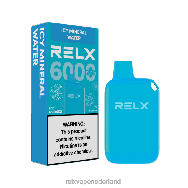RELX Amsterdam - RELX Crush Pocket 6000 ijskoud ijskoud mineraalwater NTVNN23