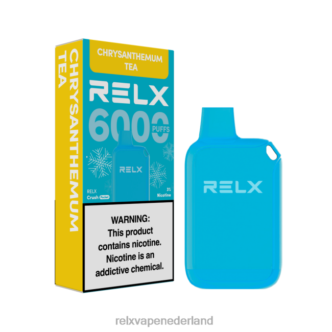 RELX Store - RELX Crush Pocket 6000 ijskoud chrysant thee NTVNN21