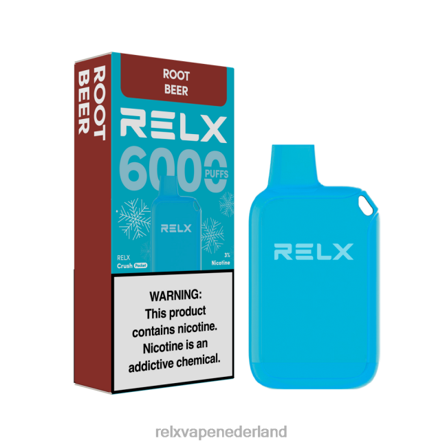 RELX Vape Shop - RELX Crush Pocket 6000 ijskoud wortelbier NTVNN20