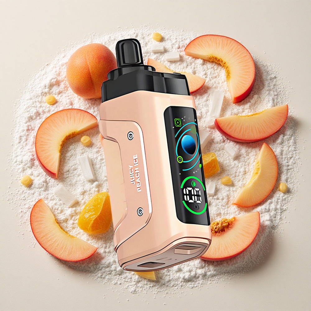 Razz Bar 45000 Puffs Wegwerp Vape Sappige Perzik Ijs