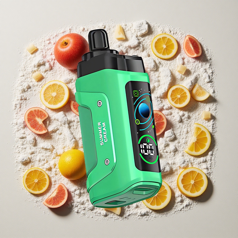 Razz Bar 45000 Puffs Wegwerp Vape Zomerdroom Instelbare Luchtstroom, 650 Mah Batterij, Type-C Oplaadbaar, 20 mg/ml Nicotine Sterkte