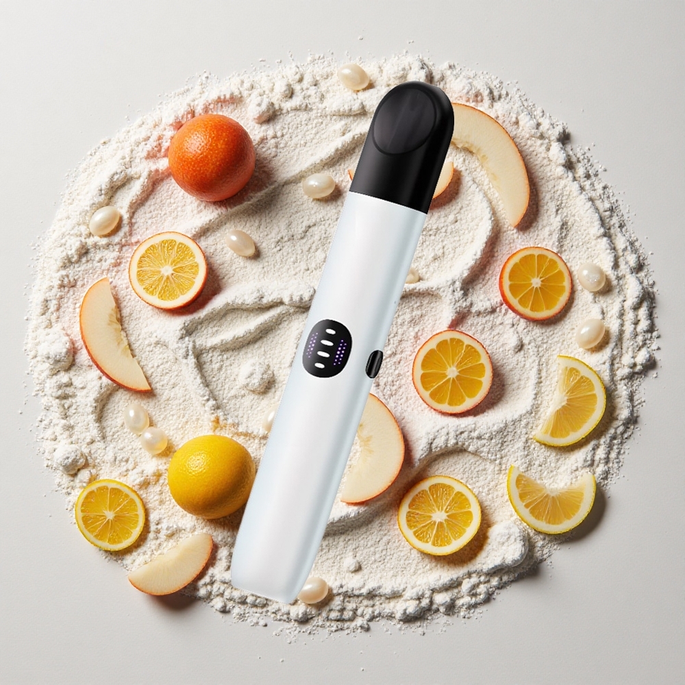 RELX Infinity 2 600-650 Peuter Poeder Vape Device met 1,9 ml Pod, 440mAh Accu, 3 Vermogensstanden, USB Type-C Opladen