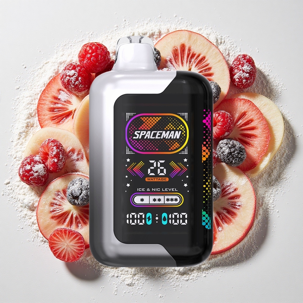 SMOK SPACEMAN SP40000 Wegwerp Vape Braam Framboos Geïntegreerde batterijcapaciteit: 1000mAh e-Liquid Capaciteit: 20ml