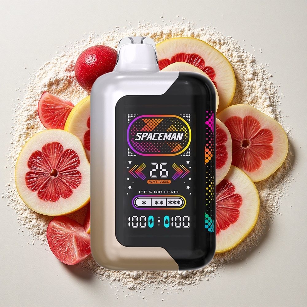 SMOK SPACEMAN SP40000 Wegwerp Vape Rootbier 40000 Trekken 20ml Vloeistof 1000mAh Batterij Type-C Oplaadbaar 2.28" LED Scherm