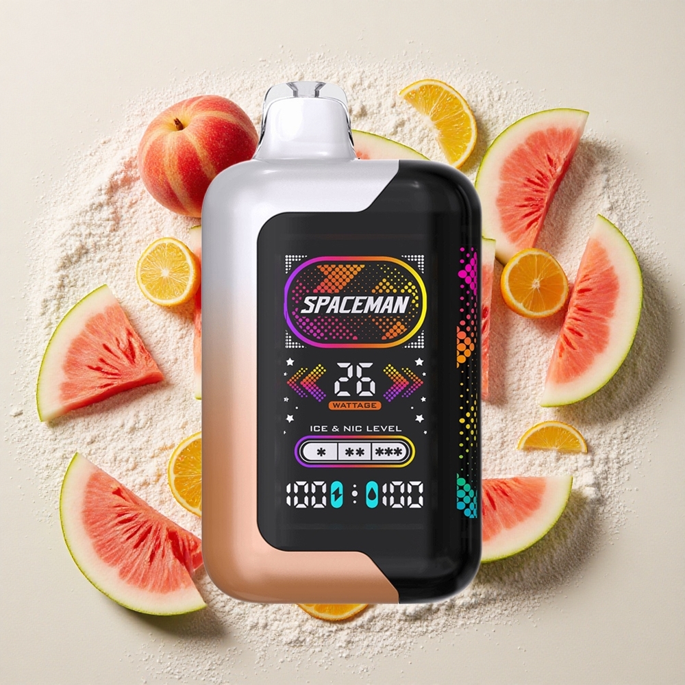 SMOK SPACEMAN SP40000 Wegwerp Vape Sappige Perzik Watermeloen e-Liquid capaciteit: 20ml